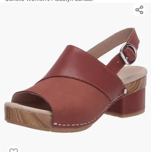 Dansko Women's Madalyn Sandal platform (Cinnamon color)